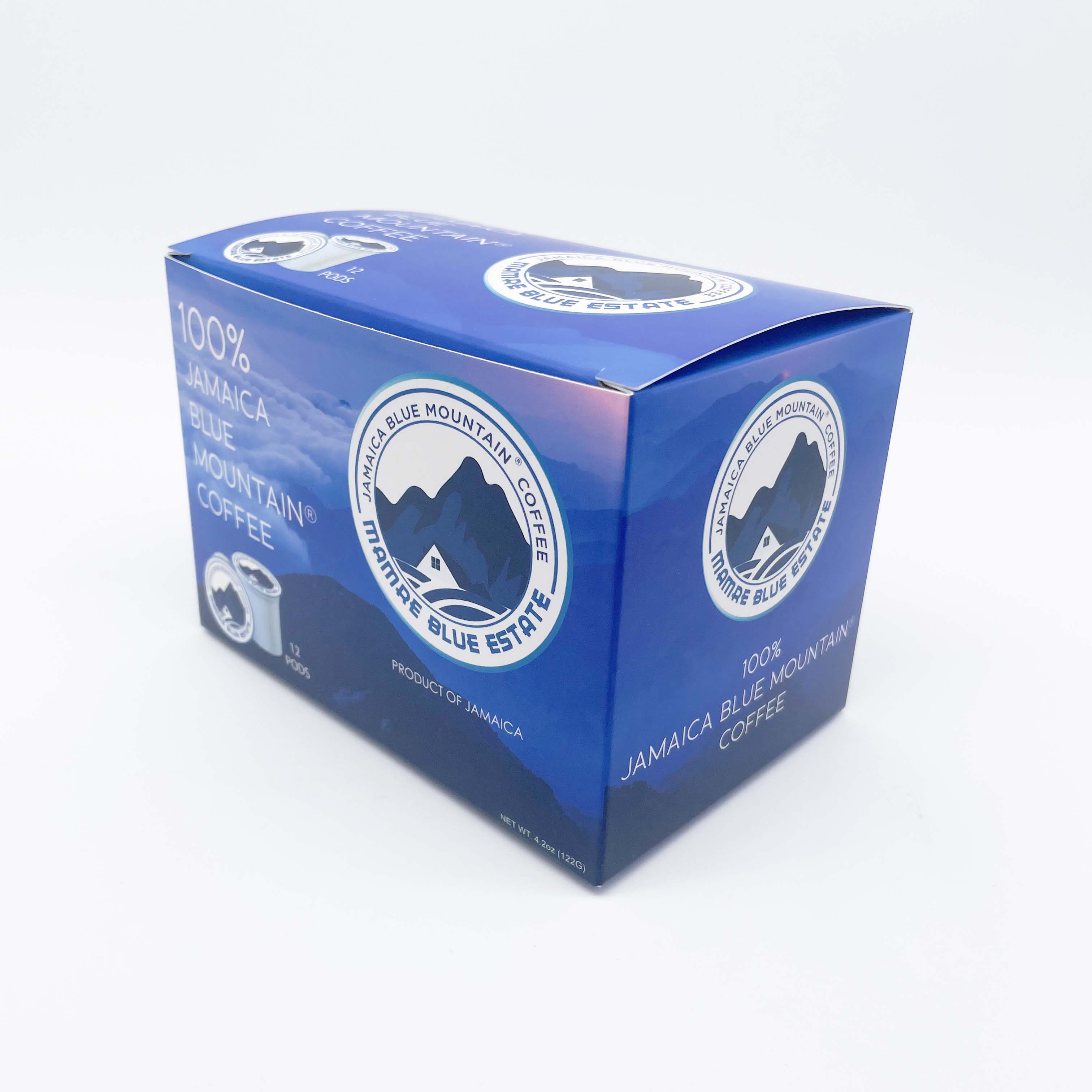 Kartónové balenie kapsúl k-cup box balenie 12 kusov keurig k cup box s vlastným